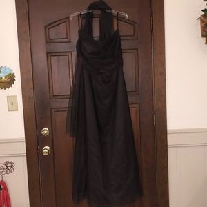 Waters & Watters Brown Strapless Formal Dress size 18